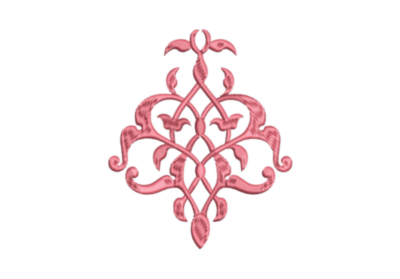 Enchanted Elegance Ornamental Embroidery