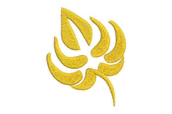 Golden Bodhi Leaf