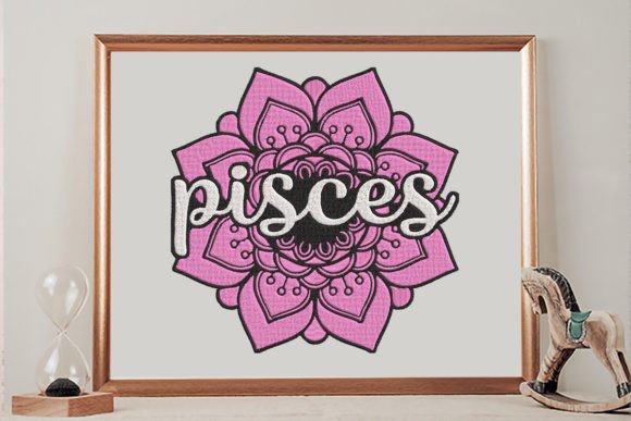 Pisces Mandala Flower