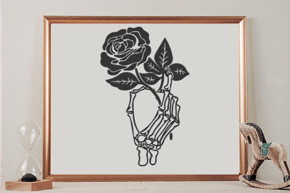 Skeleton Hand Flower