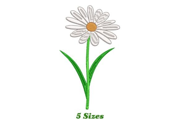 Whimsical Daisy Flower